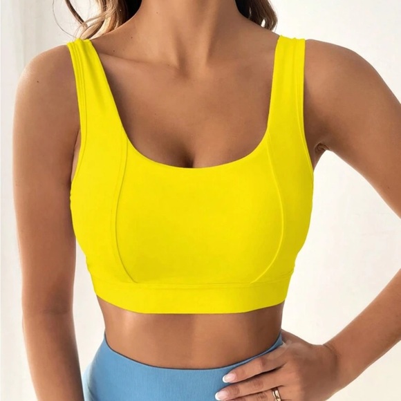 Yellow Sports bra - Picture 2 of 4